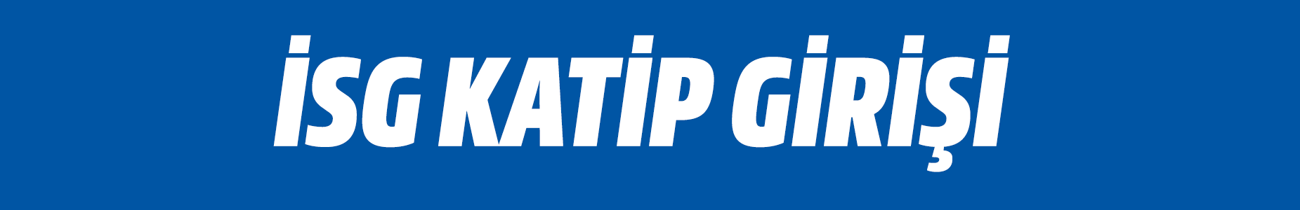 İsg Katip Sorgulama